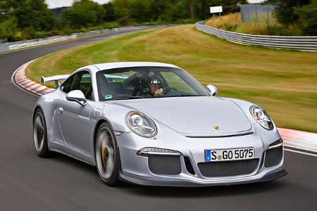 Rundenzeit-Entwicklung Nordschleife, Porsche 991.1 GT3