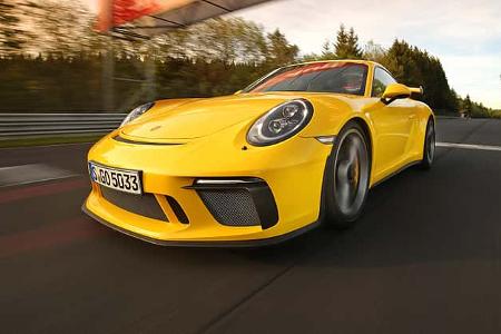 Rundenzeit-Entwicklung Nordschleife, Porsche 991.2 GT3
