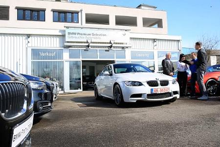 BMW M3, Frontansicht