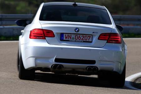 BMW M3, Heckansicht