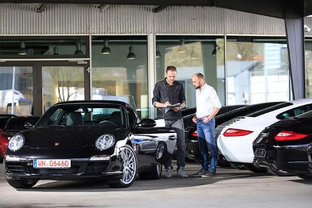 Porsche 911 Carrera S, Frontansicht