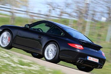Porsche 911 Carrera S, Seitenansicht