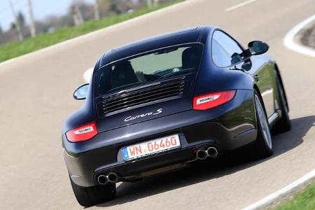Porsche 911 Carrera S, Heckansicht