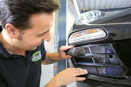 Porsche 911 Carrera S, Sichtprüfung