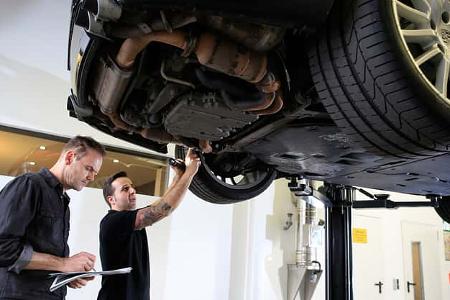 Porsche 911 Carrera S, Unterboden