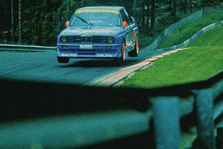 BMW M3, E30, DTM, Sprung, Nürburgring, Nordschleife