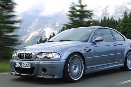 BMW M3 CSL, Seitenansicht