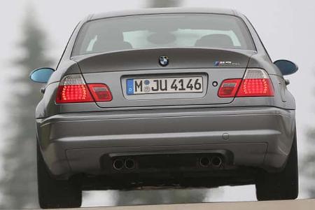 BMW M3 CSL, Heckansicht