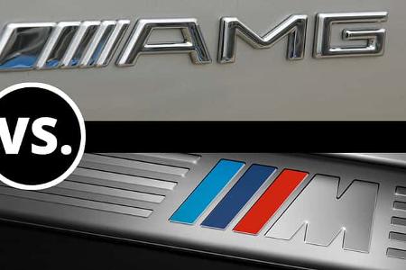 Duell BMW M gegen Mercedes AMG