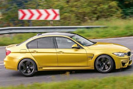 Fahrwerksentwicklung, BMW M3, Sportfahrwerk