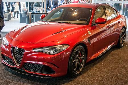 Alfa Romeo Giulia Präsentation Mailand 2015