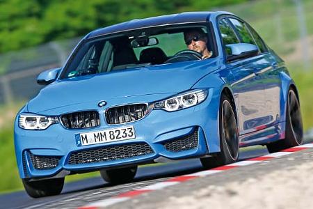 BMW M3, Frontansicht