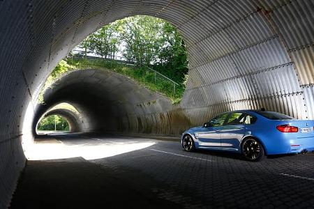 BMW M3, Seitenansicht