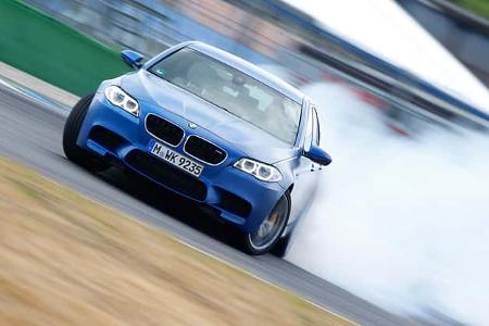 BMW M5 Competition, Driften, Frontansicht