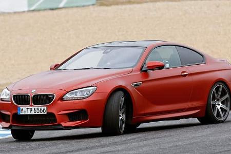 BMW M6 Competition, Frontansicht, Driften