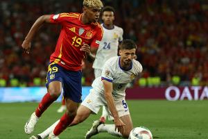 Yamal überragt für Spanien - Deutschland trifft auf Frankreich