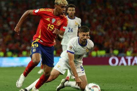 Yamal überragt für Spanien - Deutschland trifft auf Frankreich