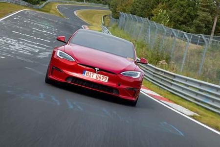 Tesla Model S Plaid Nürburgring-Rekord