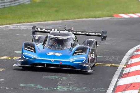 06/2019, VW ID. R auf der Nürburgring-Nordschleife