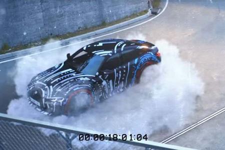 BMW M Versuchsträger Allrad