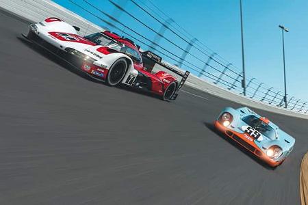 Porsche 963 vs. Porsche 917 - Treffen in Daytona - 2023