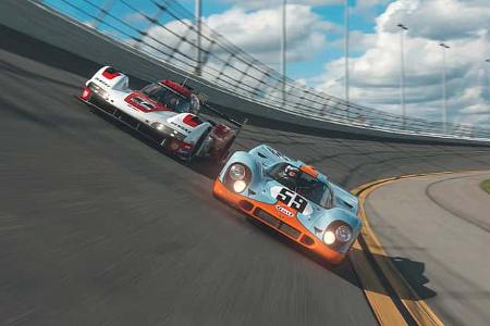 Porsche 963 vs. Porsche 917 - Treffen in Daytona - 2023