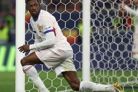 Frankreich ohne Dembélé und Barcola gegen Deutschland