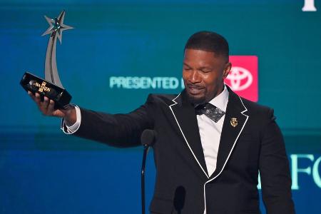 Jamie Foxx bei BET Awards unter Tränen als 