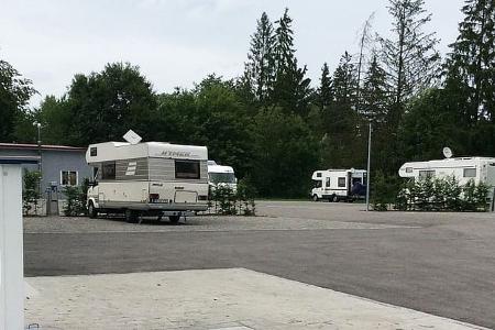 Stellplatz am Strandbad Obersee