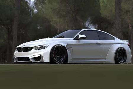 Liberty Walk BMW M4 Bodykit