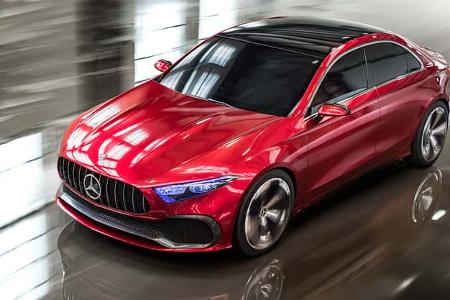 Mercedes A-Klasse Limousine Concept Shanghai 2017