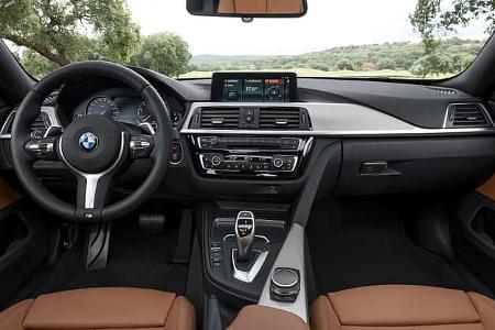 BMW 4er Cabrio Facelift (2017) Interieur