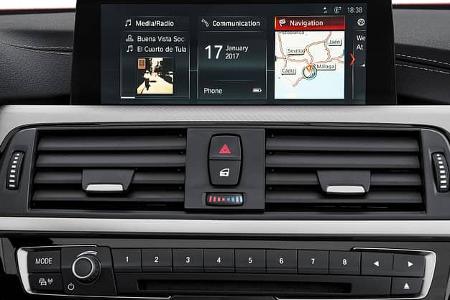 BMW 4er Facelift (2017) Instrumente