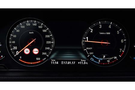 BMW 4er Facelift (2017) Instrumente
