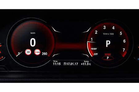 BMW 4er Facelift (2017) Instrumente