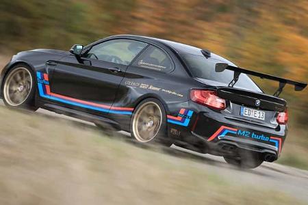 Laptime Performance-BMW M2, Seitenansicht