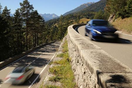 BMW M3, Mercedes AMG C63, Impression, Ausfahrt