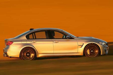 Mercedes AMG C63, Seitenansicht