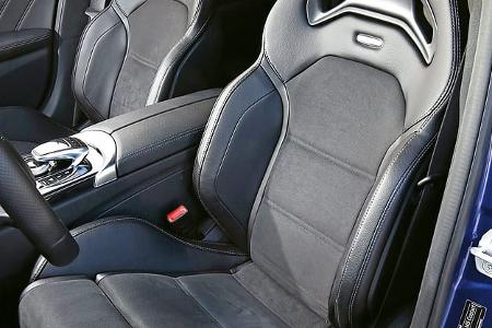 Mercedes AMG C63, Fahrersitz