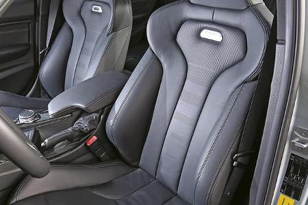 BMW M3, Fahrersitz
