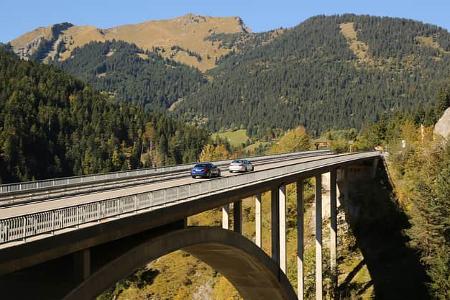 BMW M3, Mercedes AMG C63, Impression, Ausfahrt