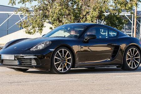 Erlkönig Porsche Cayman Facelift