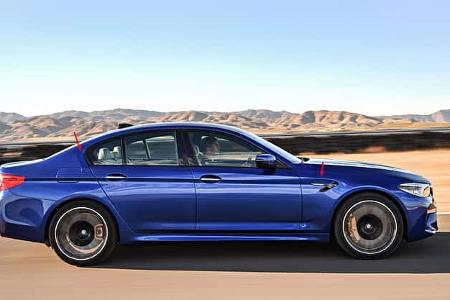 BMW M5 F90 - Business-Limousine - Seitenansicht