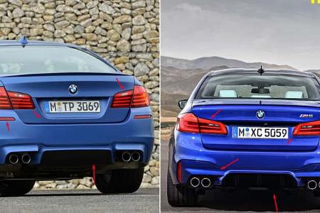 BMW M5 F10 (Competition Paket / 2013) - BMW M5 F90 - Vergleich