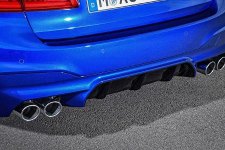 BMW M5 F90 - Business-Limousine - Heck - Diffusor - Endrohre