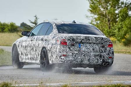 BMW M5 Predrive Miramas 2017