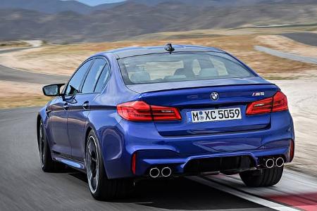 BMW M5 2018, Sperrfrist 21.8.2017 19.10 Uhr