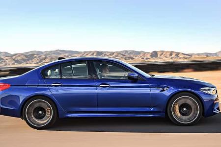 BMW M5 2018, Sperrfrist 21.8.2017 19.10 Uhr