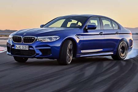 BMW M5 2018, Sperrfrist 21.8.2017 19.10 Uhr