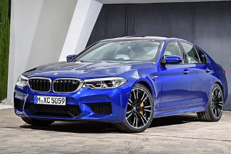 BMW M5 2018, Sperrfrist 21.8.2017 19.10 Uhr